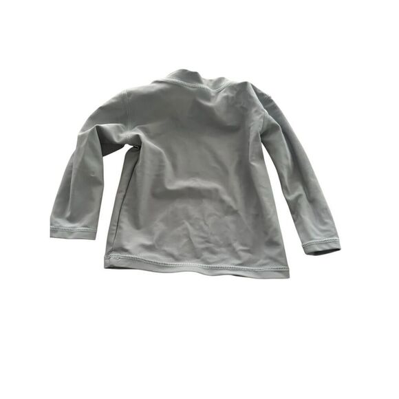 Ruggedbutts LONG SLEEVE RASH GUARD grey SZ 6-12m NEW RUFFLEBUTTS baby swim top - Picture 2 of 5